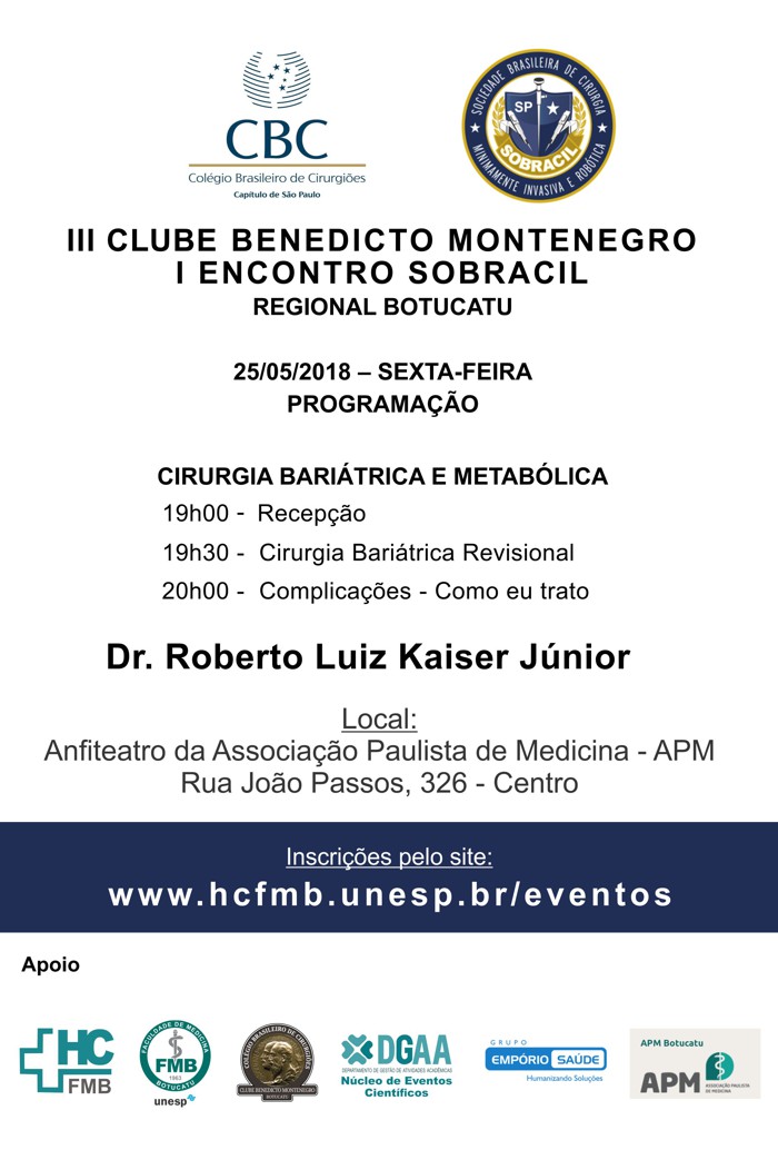 III Clube Benedicto Montenegro e I Encontro Sobracil Regional Botucatu